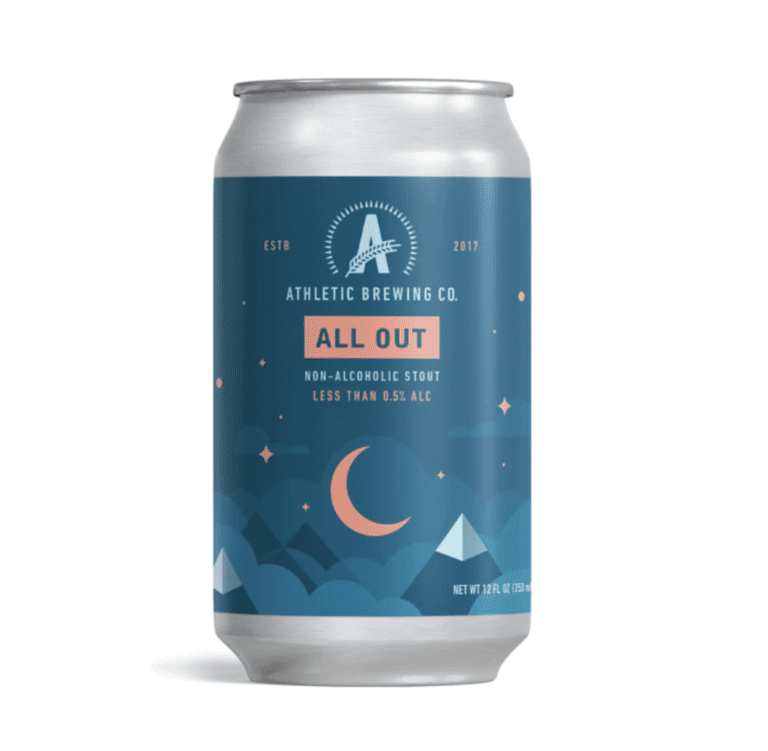 Athletic Brewing NA Alcohol-Free All Out Stout