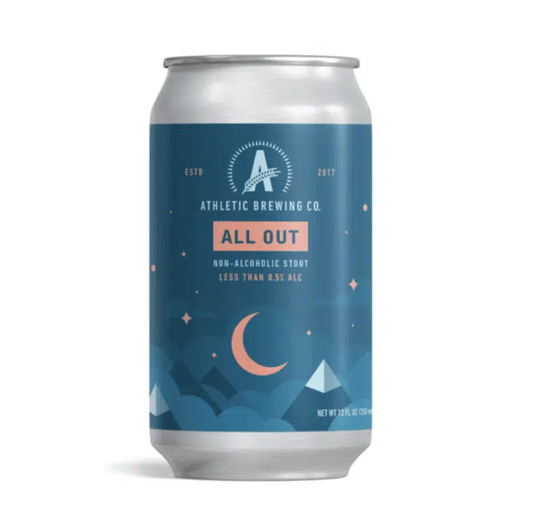 Athletic Brewing NA Alcohol-Free All Out Stout