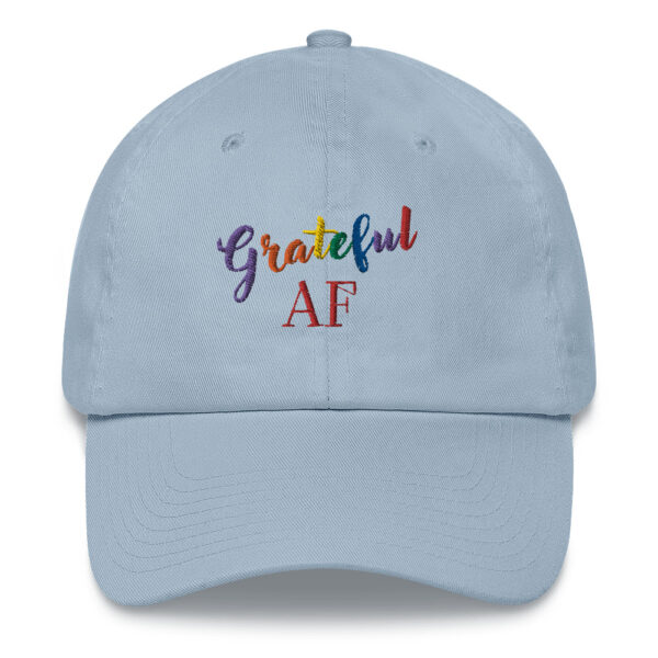 PRIDE "Grateful AF" Baseball Cap - Supports the Trevor Project - Image 7
