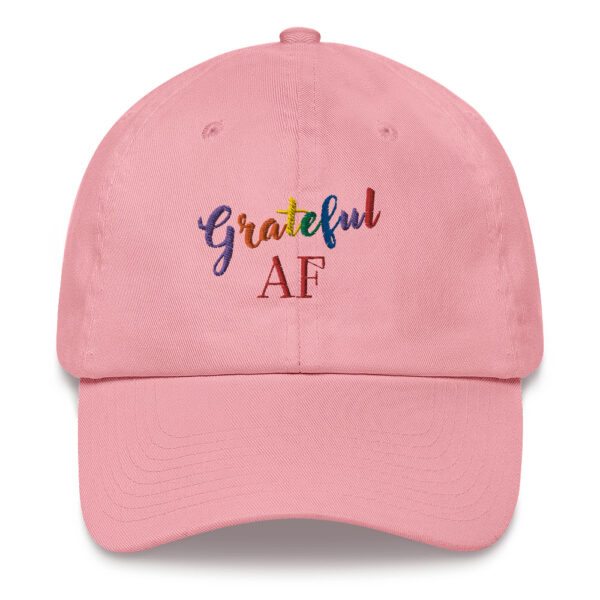 PRIDE "Grateful AF" Baseball Cap - Supports the Trevor Project - Image 6