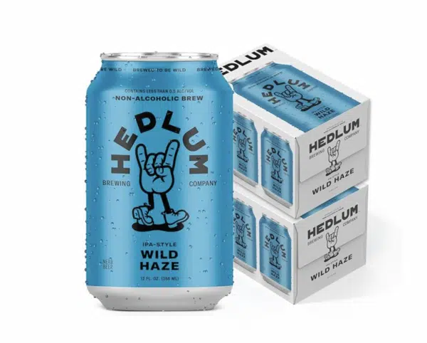 Hedlum Wild Haze IPA Style NA Beer