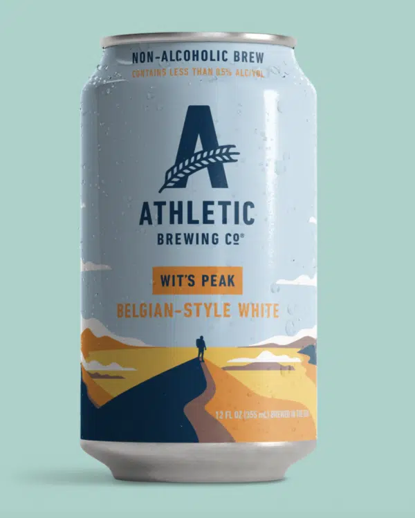 Athletic Brewing Wit's Peak WitBier (NA Wheat Beer)
