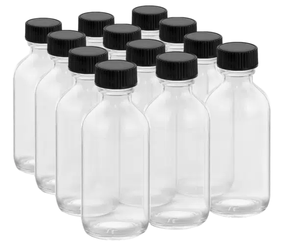2 oz glass bottles