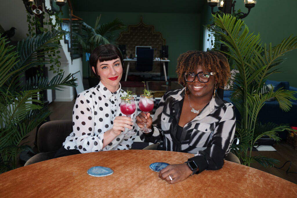 Qveen Herby and LP O'Brien, a friendship formed in ritual and creativity.